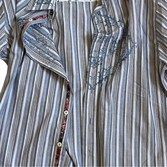 English Laundry Hand Sewn Mens Dress Button Down Sz XL - Picture 4 of 15